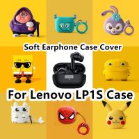 READY STOCK! For Lenovo LP1S Case Trendy Cartoon Series Purple Pie Big Star for Lenovo LP1S Casing Soft Earphone Case Cover