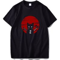 Japan Style Cat Print Men Shirt | Japan Style Shirt Samurai | Shirt Cat Samurai - Style - Aliexpress