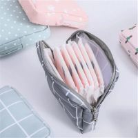 Women Girl Sanitary Pad Pouch Napkin Towel Storage Bag Credit Card Holder Coin Purse Cosmetics Headphone Case Sanitary Pouch