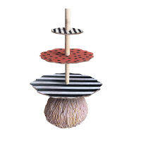 Tree Root Snack Rack Three-Tier Resin Broom Ornament Novelty Halloween Party Supplies for Home Living Room Bar In Stock