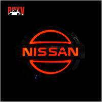 BuyV Nissan Emblems โลโก้ LED ป้ายรถสำหรับ NISSAN X-TRAIL QASHQAI TEANA LIVINA Universal