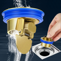 One Way Valve ฝักบัว Drainer Insect Prevention Seal Stopper Anti Odor Sewer Strainer Plug Drain Cover ท่อระบายน้ำชั้น-final1