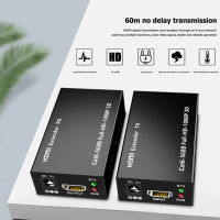 【New arrival】 【Limited stock】 HDMI Extender ผ่าน Cat5e Cat 6 Ethernet IP TCP HDMI เป็น Lan Converter 1080P 3D HDMI TX RX 60M