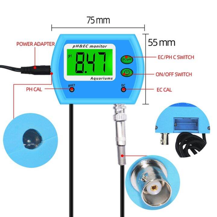 2-in-1-ph-ec-meter-water-quality-tester-multi-parameter-water-quality-monitor-acidometer-for-aquarium