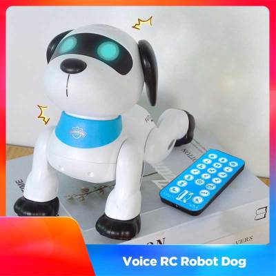 สัตว์เลี้ยงสัตว์อิเล็กทรอนิกส์หุ่นยนต์ RC สุนัขควบคุมระยะไกลของเล่นเพลงเพลงของเล่นสำหรับเด็กของขวัญตุ๊กตาของขวัญ RC