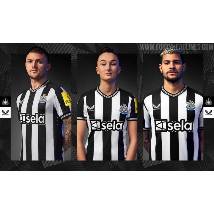 newcastle-white-ชุดฟุตบอล-ผู้ใหญ่-ปี24-ใหม่ล่าสุด-เสื้อบอลและกางเกงบอล