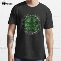 Gozerian Society - Green Slime Variant Essential T-Shirt Custom Aldult Teen Unisex Digital Printing Tee Shirts Christmas Gift