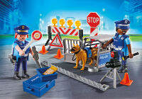 Playmobil ซิตี้แอคชั่น ตำรวจด่านสกัดกีดขวาง (PM-6924)