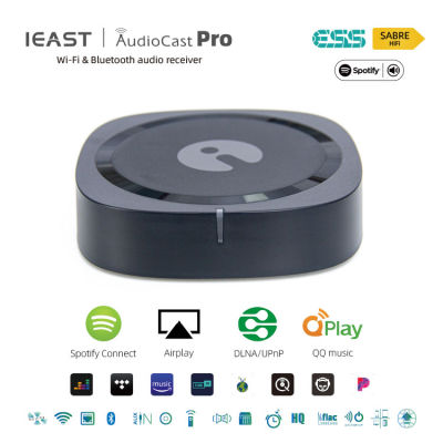 IEAST AudioCast Pro M50ไร้สายตัวรับเสียงไวไฟหลายห้อง Airplay Bluetooth 5.0กล่องดนตรีระบบ Hifi Spotidal Pando