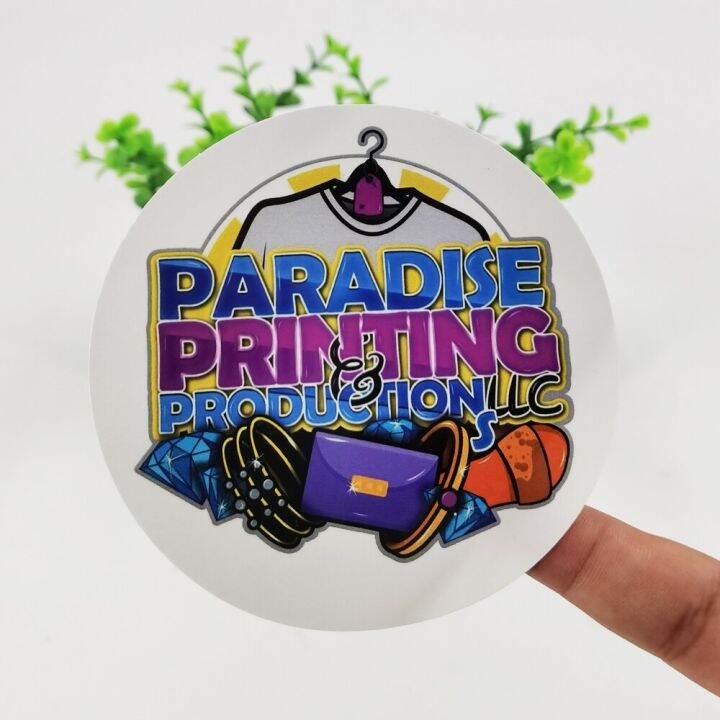 100pcs-35x35mm-custom-design-waterproof-glossy-finishing-seal-self-adhesive-white-vinyl-labels-tear-resistant-pp-round-stickers-stickers-labels