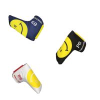 Golf Straight Putter Cover PG Club Protective Cover Magnetic Suction Nylon Cloth Club Cap Cover One Word Club Cover