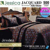 ?TeeBed? Jessica Jacquard ชุดผ้าปู+ผ้านวม 5 ฟุต (4 ชิ้น) Cotton100% Set1 #JJacquard2562