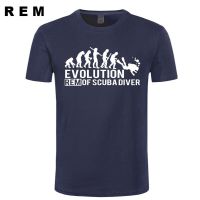 LEEEVOLUTION OF SCUBA DIVER dive down flag Dive funny Black T-Shirt Mens 2015 New Designs Summer Style T Shirt Top Tees M5XL  APYE