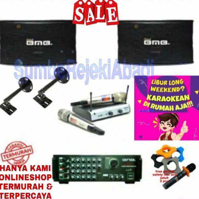 MURAH Paket Karaoke Set BMB CS 450 V 10 Inch - DA 2000 PROampli Power ...