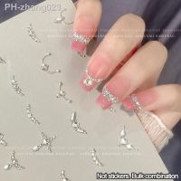 Pink Nail Bulk Rhinestone Style With Flat And Pointed Bottom For DIY For Manicure Ornament Accessories Gemstone Glass Crystal