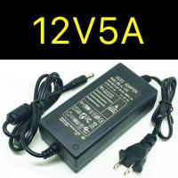 [Hot sale] จัดส่งจากเชียงใหม่ อะแดปเตอร์แปลงไฟ 12V-5A AC/DC Adapter Charger Power Supply AC 220V To DC 12V 5A