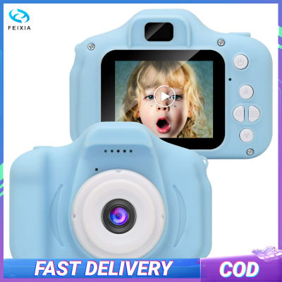 อัพเกรด X2000กล้องถ่ายรูปเด็ก HD 1080P เด็กกล้องเพื่อการกีฬากล้องดิจิตอลหน้าจอ2นิ้วสำหรับเด็กอายุ3-8เด็กหญิงเด็กชาย