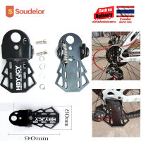 Soudelor ที่พักเท้าจักรยานอะลูมิเนียม เหยียบจักรยาน ขายเป็นคู่ Bicycle axle pedal Foot pedal