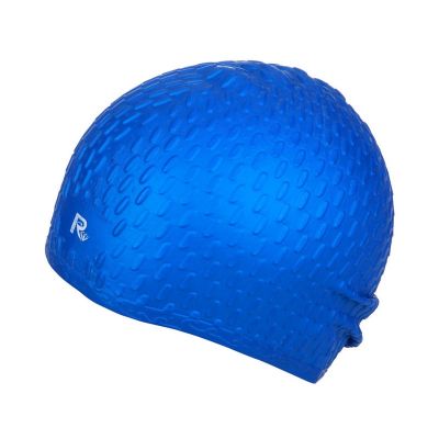 【CW】 Droplet Shaped Cap for Men Large Silicone Adults Swim Hat Natacion Ear Diving