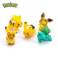 【CW】Pokemon A Set Of 8 Cute Pikachu Childrens Toys  Christmas And Birthday Gifts  Jenny Turtle Cartoon Characters Garage Kit