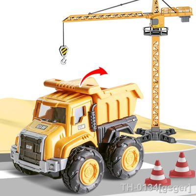 ✹ Crianças brinquedos para meninos liga trator misturador dump caminhões carros crianças diecasts veículos de engenharia agrícola automóvel modelo presente