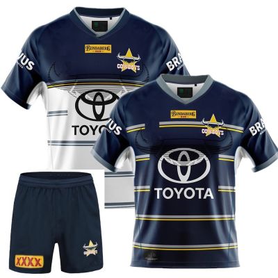 High quality NRL JERSEY NORTH QUEENSLAND COWBOYS 2022 Rugby Jersey Australia Retro Version Cowboys Home Away Rugby Shirt Shorts