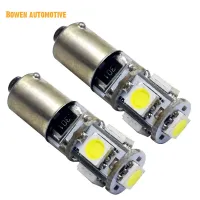 (Premium car) X ร้อน BOWEN ยานยนต์ BA9S BAX9S H6W 433 434 BAY9S H21W 5SMD หลอดไฟ LED ด้านข้างโคมไฟขับรถ DRL Canbus Non-ขั้ว12V