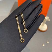 New 2021 Trend Hot Europe Brand Pure 925 Sterling Silver Luxury Jewelry Earrings For Women Lock Twist Rose Gold Color Engagement