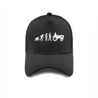 Evolution Of Tractor Baseball Caps Men Fashion Cool Cotton Adjustable Summer Outdoor Farmer Hats MZ-233