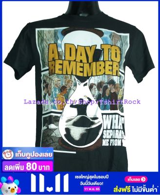 เสื้อวง A DAY TO REMEMBER เสื้อยืดวงดนตรีร็อค เสื้อร็อค  ADR1189 สินค้าในประเทศ