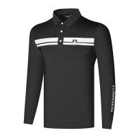 DESCENNTE Malbon G4 Scotty Cameron1 FootJoy PXG1 Castelbajac J.LINDEBERG℡  Golf mens long-sleeved sports and leisure lapel POLO shirt quick-drying breathable T-shirt golf clothes