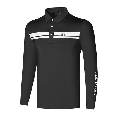 Honma Titleist Callaway1 Odyssey PEARLY GATES  UTAA SOUTHCAPE Mizuno┇✶  Golf mens long-sleeved sports and leisure lapel POLO shirt quick-drying breathable T-shirt golf clothes