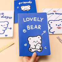 A5 Diary Notebook 30 Sheets Cartoon Bear Kawaii Note books Student Sketchbook Office Supplies Korean Stationery