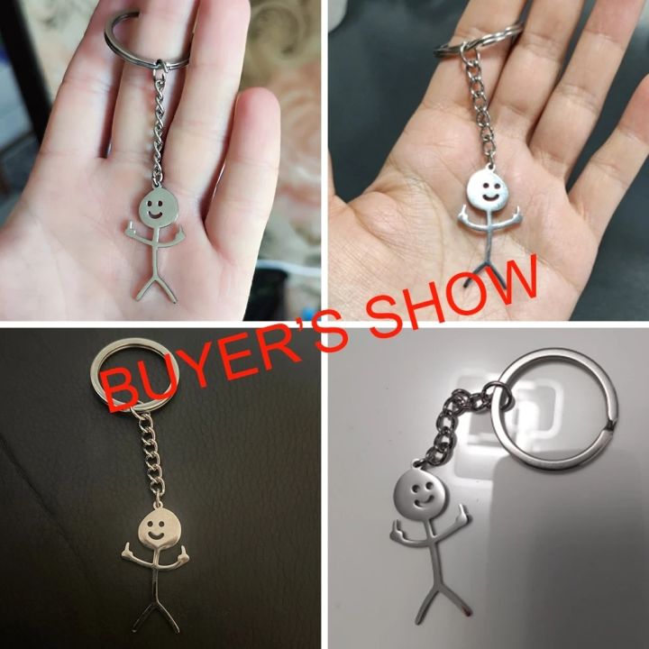 vv-teamer-2023-trend-fuxk-you-middle-stickman-keychain-school-car-pendant-couple-trinket-keyring-wholesale