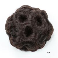 Chorliss วิกผมปลอมสำหรับผู้หญิงผมสังเคราะห์ Chignon 9ดอกผมชิกนอนวิกผมโดนัทมวยผมทนความร้อนสูง