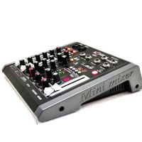 มิกซ์เซอร์ Mixer ปรับแต่งเสียง 2 ช่อง EFFECTแท้ A-ONE รุ่น AE-4 ใช้ไฟระบบ DC 12 V ได้ เสียงดี มีคุณภาพ