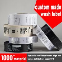 width2cm customized silk satin ribbon tape printing/garment /clothing care label/printed/washable   label/tag Stickers Labels