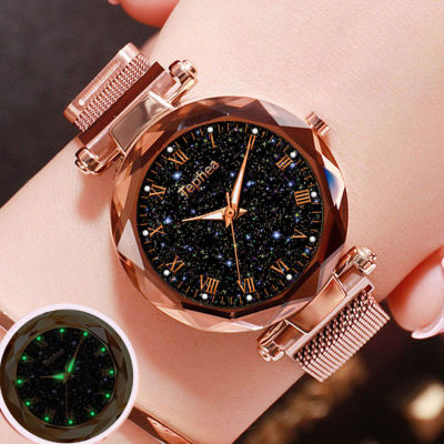 Ladies Wrist Watch Starry Sky Magnetic Women Watch Luminous Luxury Waterproof Female Watch For relogio feminino Reloj Mujer