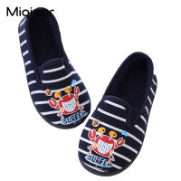 Boys Children Home Slippers 2021 Autumn Spring Winter Cotton Fabric Anti Skid Soft Sole Kids House Shoes Warm Floor Footwear