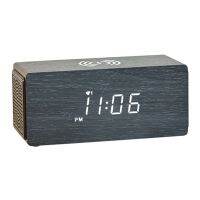 15W Smart Phone Fast Charging Bluetooth Audio Computer Speaker Snooze Electronic Clock LED Clock