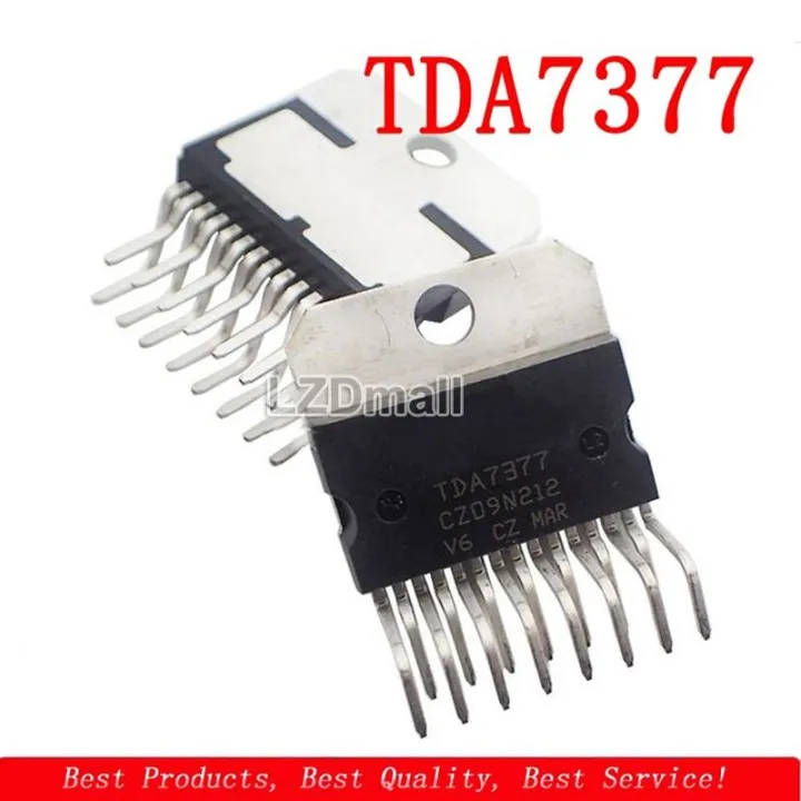 1pc TDA7377 = YD7377 TDA 7377 TDA7377A ZIP-15 2x30W Car Radio Audio ...
