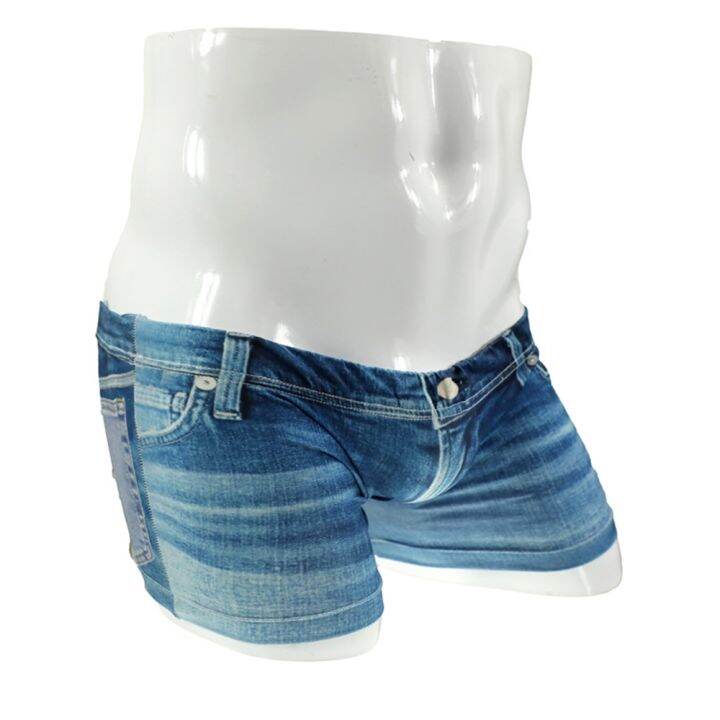 cw-men-big-silk-denim-printed-shorts-fake-jean-briefs-male-bulge-underpants