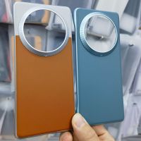 Original SZVIVID Phone Colors Vegan Leather Back Case For OPPO Find X6 Pro / Find X6 Mixed Colors Thin Shell Cover