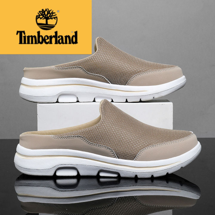 timberland-รองเท้าแตะแฟชั่นครึ่งเพนนี-ผู้ชายloafersสบายรองเท้าเปิดส้นรองเท้ากีฬาผู้ชายรองเท้าน้ำหนักเบารองเท้าผ้าใบผู้ชายรองเท้าผ้าใบระบายอากาศผู้ชาย-รองเท้าผู้ชายรองเท้าแตะขนาดใหญ่สำหรับผู้ชาย-45-46-