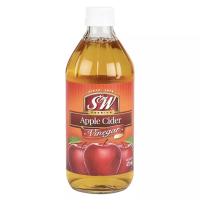 S&amp;W Apple Cider Vinegar เอสแอนด์ดับบลิว แอปเปิ้ล ไซเดอร์ วิเนกา น้ำส้มสายชูหมักจากแอปเปิ้ล 473ml.