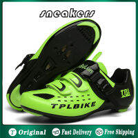 Cleats SPD รองเท้าปั่นจักรยานจักรยานเสือภูเขาล็อคอัตโนมัติสำหรับชายและหญิงรองเท้าสำหรับปั่นจักรยานกลางแจ้งน้ำหนักเบาและระบายอากาศได้ดี (Gratis Ongkir)