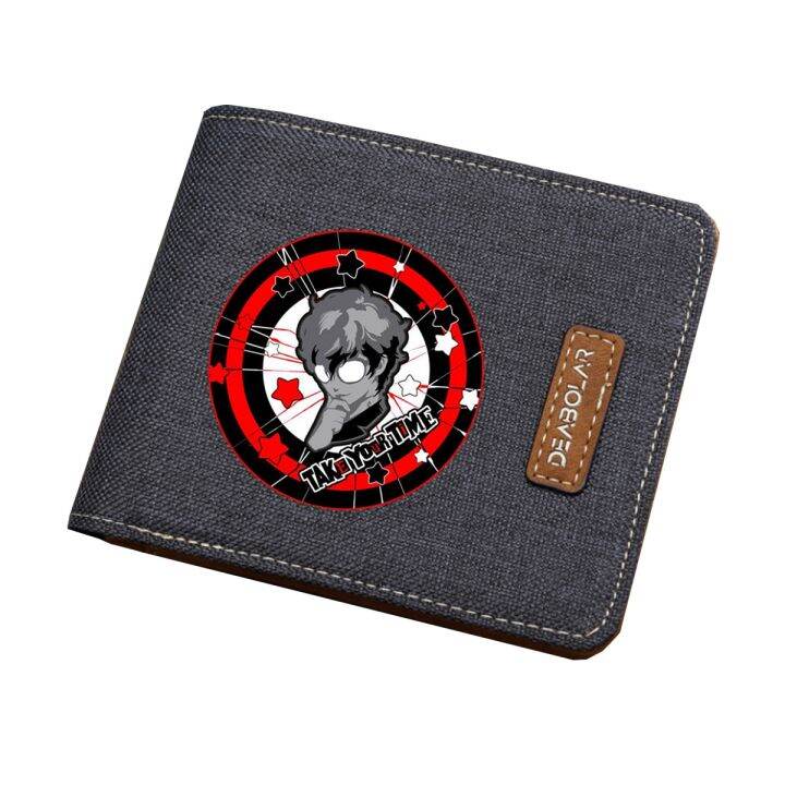 layor-wallet-อนิเมะ-persona-5กระเป๋าใส่เงินคอสเพลย์กระเป๋าสตางค์ใส่เหรียญและบัตรนักเรียนชายหญิงสั้นพิมพ์ลาย-carteira-กระเป๋าสตางค์กระเป๋าเงินวัยรุ่น