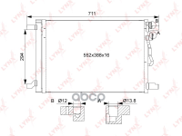 หม้อน้ำเครื่องปรับอากาศพร้อม Rc-0111ดูดความชื้น Lynxauto หมายเลขสินค้า Rc-0111