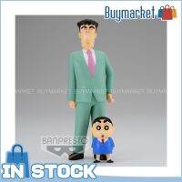 [ของแท้] Banpresto Crayon Shin-Chan: ภาพครอบครัว Nohara Vol. รูปปั้นพีวีซี1ชิ้น