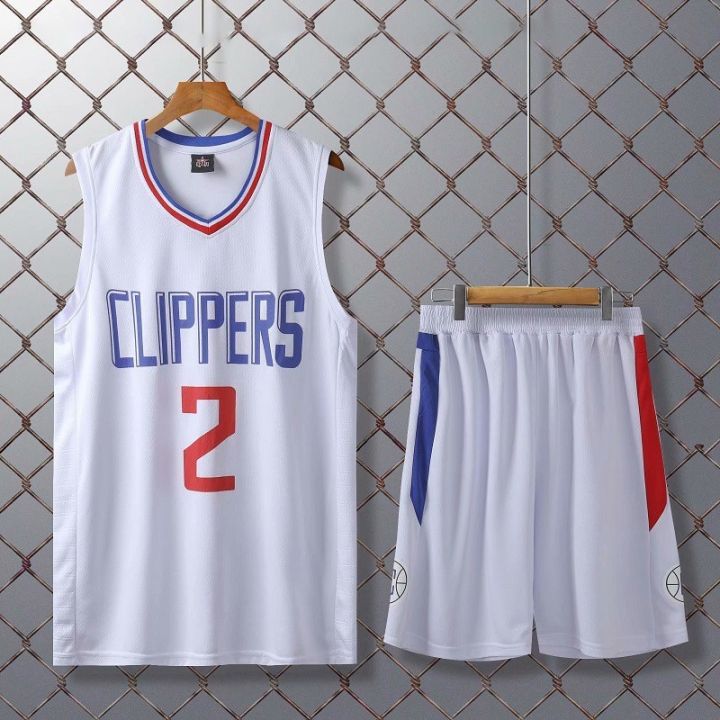 mens-jersey-set-los-angeles-clippers-no-2-kawhi-leonard-basketball-clothes